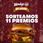 Promo Wendy's 11 Años: Ganá 1 de 11 premios de 2 combos Baconator