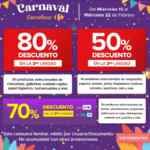 Catálogo Carnaval Carrefour del 15 al 22 de febrero 2023
