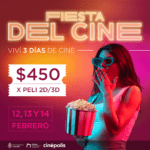 Promo Fiesta del Cine 2023: Cine a precio especial del 12 al 14 de febrero