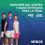 Ganá 2 entradas para ver la final del Argentina Open cortesía de Medicus
