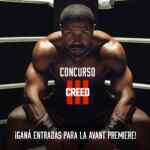 Ganá entradas para la avant premiere de Creed 3
