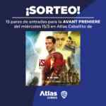 Atlas Cines sortea 15 pares entradas para la Avant Premier de Shazam