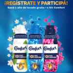 Sorteo Comfort: Gana premios de 1 año de lavado gratis + un kit Comfort