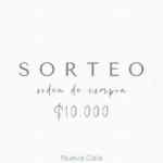 Nueva Gaia sortea una orden de compra de $10.000