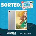 Ganá una tablet Samsung Galaxy A7 Lite en el sorteo de Vuelta al Cole de Yuhmak Hogar y Wibond