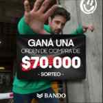 Ganá una orden de compra de $70.000 en Bando Jeans