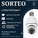 Ganá una cámara de seguridad Wifi Foco
