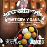 Junior B Sortea un huevo de chocolate de 3kg con golosinas y sorpresas