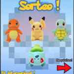 Ganate un peluche a elección de Pokemon