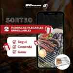 Grupo Rosmi sortea 2 parrillas plegables enrollables con estuche