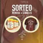 Sorteo Semana de la Miel: Ganá 3 mieles de 500 gr. cada una + remera