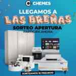 Sorteo de apertura Chemes Las Breñas: Ganá Smart TV, heladera y más