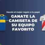 Sorteo Naldo Día del Padre: Ganá 1 de 100 camisetas del equipo que quieras
