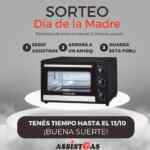 Sorteo Día de la Madre AssitGas: Ganá un Horno de mesa eléctrico Coppens