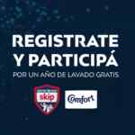 Sorteo Skip y Comfort: Ganá premios de 1 año de lavado gratis