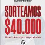 Sportotal sortea una orden de $40.000 en productos Topper