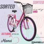 Sorteo Mes de Mamá Tomaselli: Ganá una bicicleta Tomaselli Lady Rod.26