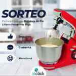 Ganá una Batidora de Pie Liliana Powermix Roja en el sorteo de AlClick