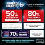 Catálogo Carrefour Ahorro Gigante al 6 de diciembre 2023
