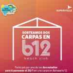 Banco Supervielle sortea 2 estadías para 6 personas en una carpa en Balneario 12
