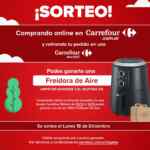 Sorteo Carrefour Market: Ganá 1 de 3 freidoras de aire