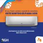 Sorteo Cetrogar: Ganate un Aire acondicionado BGH Silent Air