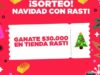 Sorteo Navideño Rasti: Ganá $30.000 en tienda Rasti