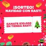 Sorteo Navideño Rasti: Ganá $30.000 en tienda Rasti