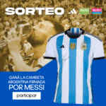 Ganate la camiseta de Argentina firmada por Messi