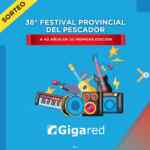 Gigared regala entradas al Festival del Pescador