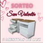 Sorteo de San Valentín Juva Muebles: Ganá 2 mesitas de luz