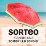 Ganate una sombrilla sandía en el sorteo de Morph