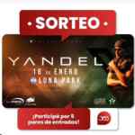 Gana plateas VIP para el show de Yandel en el Luna Park