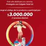 Promo Colgate Sonrisa Total: Cargá tu código y ganá hasta 3 millones