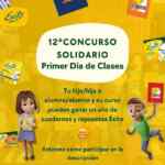 12° Concurso Solidario Primer Día de Clases Éxito: Ganá un año de cuadernos y repuestos para tu hij@ y su curso
