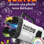 Sorteo de Carnaval Giro Didáctico: Ganá una pistola lanza burbujas