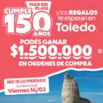 Supermercados Toledo sortea $1.500.000 en órdenes de compra