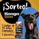 Sorteo Kongo: Ganá 1 de 2 bolsas de 15 kilos + comedero