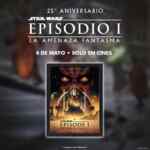 Ganate un poster oficial enmarcado de Star Wars Episodio I