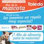 Sorteo Toledo Mes de la Mascota: Ganá un año de alimento gratis para la mascota