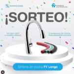 Sorteo Sanitarios Arieta: Ganá una grifería de cocina FV Lenga con 5 colores de mangueras
