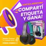 Doctor Celular Sorteo Apertura: Ganá Auriculares