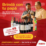 Makro Día del Padre: Ganá na caja de seis botellas de vino