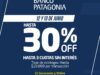 Promo Open Sports y Banco Patagonia: Hasta 30% OFF + hasta 3 cuotas sin interés