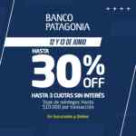 Promo Open Sports y Banco Patagonia: Hasta 30% OFF + hasta 3 cuotas sin interés