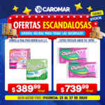 Ofertas Escandalosas Caromar del 25 al 27 de julio 2024