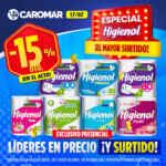 Especial Higienol en Caromar con un 25% de descuento