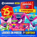 Especial Nosotras en Caromar con un 25% de descuento