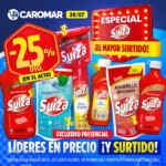 Especial Suiza en Caromar con un 25% de descuento