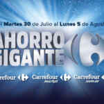 Catálogo Carrefour Ahorro Gigante del 30 de julio al 4 de agosto 2024